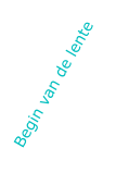 Begin van de lente