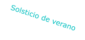 Solsticio de verano